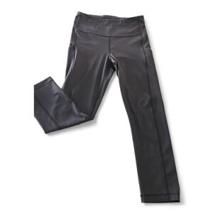 Athleta Women's Black Leggings - EUC